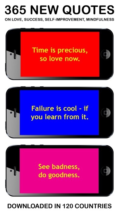 Emulate iPhone app 365 POSITIVITY: Best App For Daily Inspirational Quotes, Wise Sayings & Healing Life Messages using MyAndroid