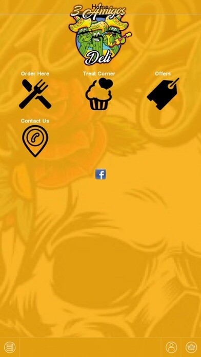 Emulate iPhone app 3 Amigos Deli App using MyAndroid Emulate iPhone app 3 Amigos Deli App using MyAndroid