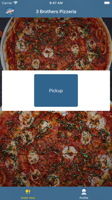 Emulate iPhone app 3 Brothers Pizzeria using MyAndroid Emulate iPhone app 3 Brothers Pizzeria using MyAndroid
