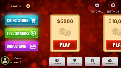 Emulate iPhone app 3 Card Poker Casino using MyAndroid Emulate iPhone app 3 Card Poker Casino using MyAndroid