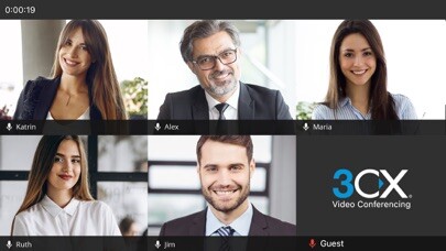 Emulate iPhone app 3CX Video Conference using MyAndroid