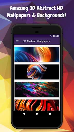 Run android online APK 3D Abstract HD Wallpapers & Backgrounds from MyAndroid or emulate 3D Abstract HD Wallpapers & Backgrounds using MyAndroid