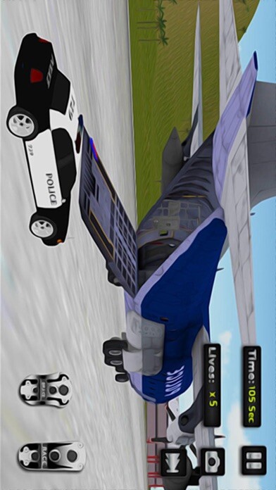 Emulate iPhone app 3D Airplane Pilot Car Transporter Sim 2017 using MyAndroid