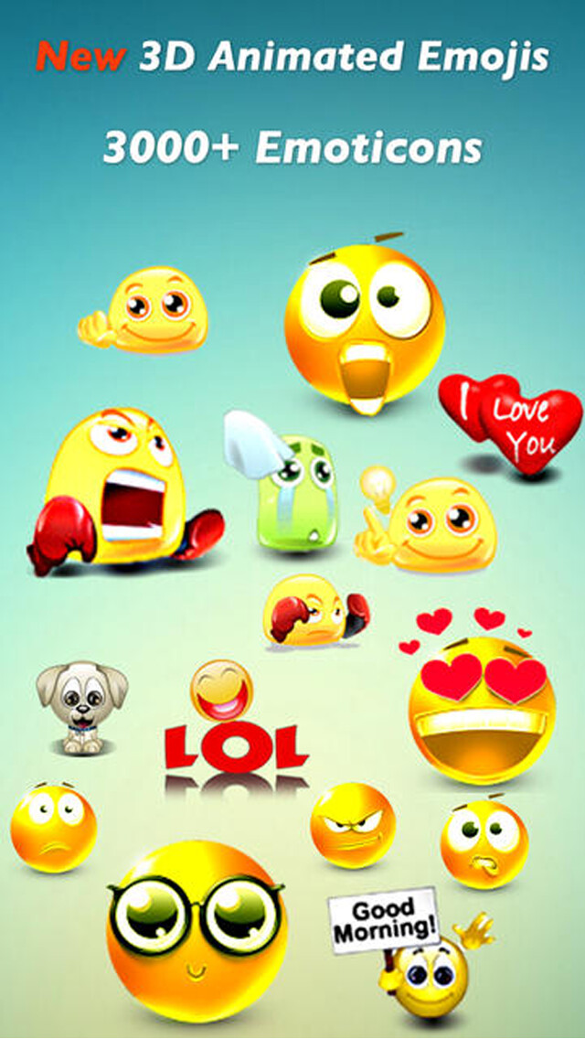 Emulate iPhone app 3D Animated Emoji PRO + Emoticons - SMS,MMS,WhatsApp Smileys Animoticons Stickers using MyAndroid Emulate iPhone app 3D Animated Emoji PRO + Emoticons - SMS,MMS,WhatsApp Smileys Animoticons Stickers using MyAndroid
