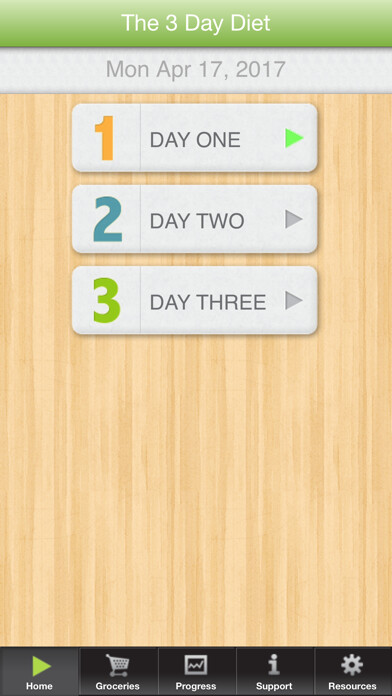 Emulate iPhone app 3 Day Diet using MyAndroid Emulate iPhone app 3 Day Diet using MyAndroid