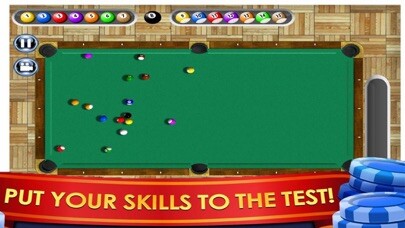 Emulate iPhone app 3D Ball Table - Billiard Night using MyAndroid Emulate iPhone app 3D Ball Table - Billiard Night using MyAndroid