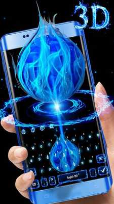 Emulate Android APK 3D Blue Fire Ball Keyboard Theme Emulate Android APK 3D Blue Fire Ball Keyboard Theme