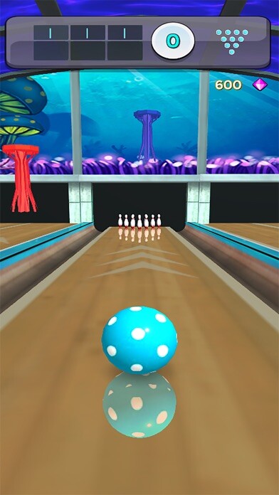 Emulate iPhone app 3D Bowling 10 Pin Bowling Game using MyAndroid