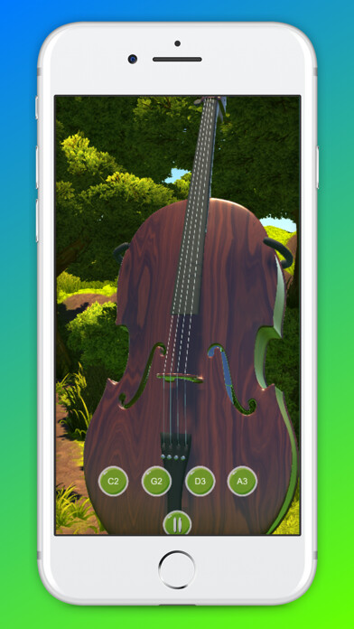 Emulate iPhone app 3D Cello Tuner using MyAndroid Emulate iPhone app 3D Cello Tuner using MyAndroid