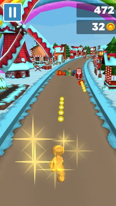 Emulate iPhone app 3D Christmas Gingerbread Run using MyAndroid Emulate iPhone app 3D Christmas Gingerbread Run using MyAndroid
