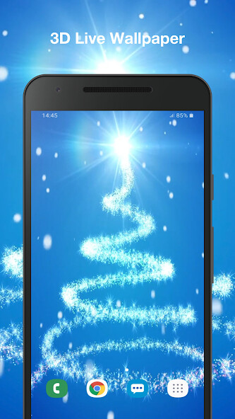 Emulate Android APK 3D Christmas Live Wallpaper