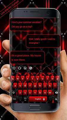 Emulate Android APK 3D Cool Red Electric Current Keyboard Theme Emulate Android APK 3D Cool Red Electric Current Keyboard Theme