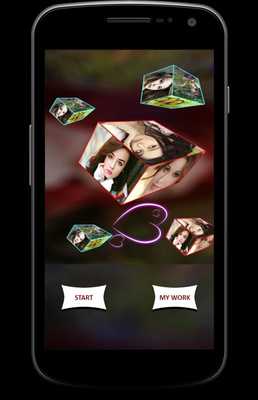 Emulate Android APK 3d Cube Photo Frame/Maker