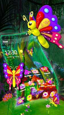 Emulate Android APK 3D Cute Buttefly Theme Emulate Android APK 3D Cute Buttefly Theme