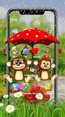 Emulate Android APK 3d Cute Monkey Couple