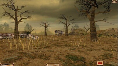 Emulate iPhone app 3D Dino Hunter  - Dinosaur Hunter Simulator, Free Dinosaur Hunting Games! using MyAndroid