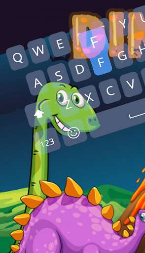 Run android online APK 3D Dinosaur Keyboard Theme from MyAndroid or emulate 3D Dinosaur Keyboard Theme using MyAndroid