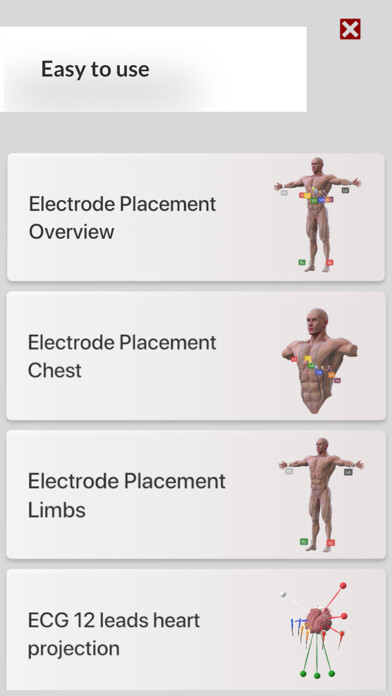 Emulate iPhone app 3D ECG Leads using MyAndroid