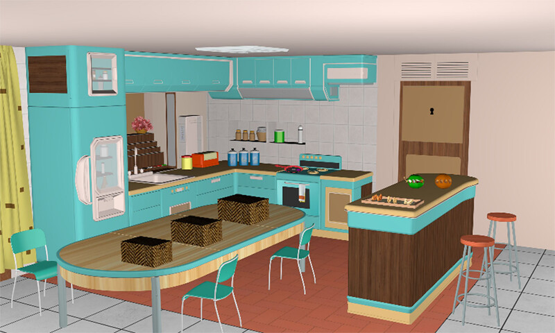 Emulate iPhone app 3D Escape Games-Puzzle Kitchen using MyAndroid Emulate iPhone app 3D Escape Games-Puzzle Kitchen using MyAndroid