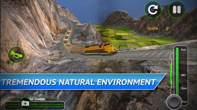 Emulate iPhone app 3D Euro Train Drive Simulator using MyAndroid