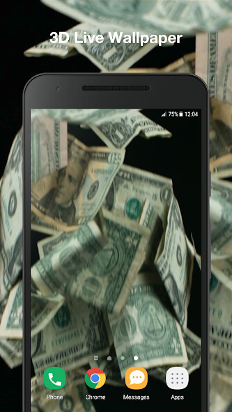 Run android online APK 3d Falling Money Wallpaper Pro from MyAndroid or emulate 3d Falling Money Wallpaper Pro using MyAndroid
