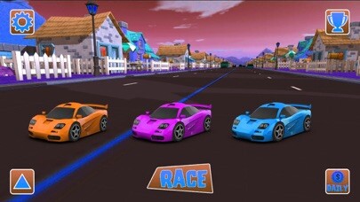 Emulate iPhone app 3D Fast Street Car Racing using MyAndroid