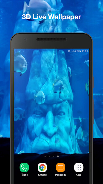 Run android online APK 3d Fish Aquarium Wallpaper Pro from MyAndroid or emulate 3d Fish Aquarium Wallpaper Pro using MyAndroid