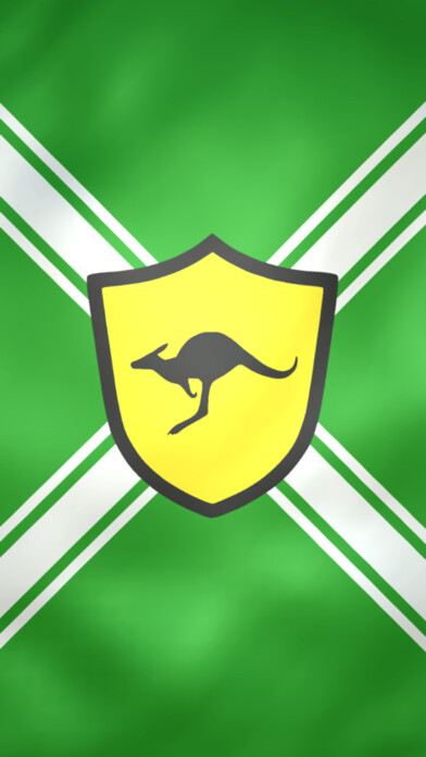 Emulate iPhone app 3D Flag Wallpaper Creator! using MyAndroid