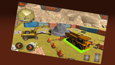 Emulate iPhone app 3D Flying Heavy Excavator Simulator using MyAndroid