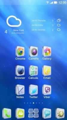 Emulate Android APK 3D Fresh Style - Solo Launcher Theme