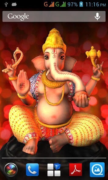 Run android online APK 3D Ganesh Live Wallpaper from MyAndroid or emulate 3D Ganesh Live Wallpaper using MyAndroid