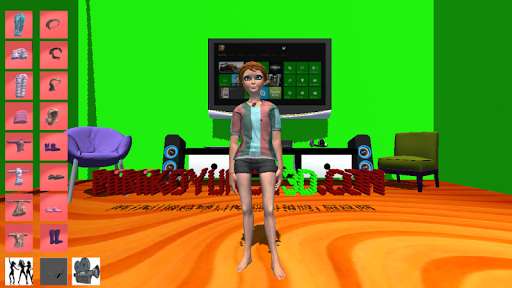 Run android online APK 3D Girl Dancing Dress Up from MyAndroid or emulate 3D Girl Dancing Dress Up using MyAndroid