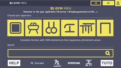 Emulate iPhone app 3D Gym Men - FB Curves using MyAndroid Emulate iPhone app 3D Gym Men - FB Curves using MyAndroid