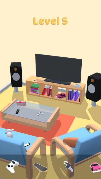Emulate iPhone app 3D Hidden Objects using MyAndroid