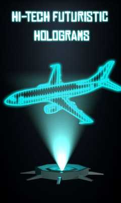 Emulate Android APK 3D Hologram Simulated Joke