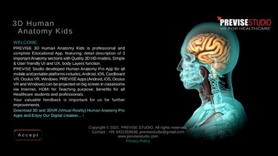 Emulate iPhone app 3D Human Anatomy Kids using MyAndroid Emulate iPhone app 3D Human Anatomy Kids using MyAndroid