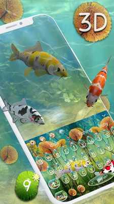 Emulate Android APK 3d Koi Fish Keyboard Emulate Android APK 3d Koi Fish Keyboard