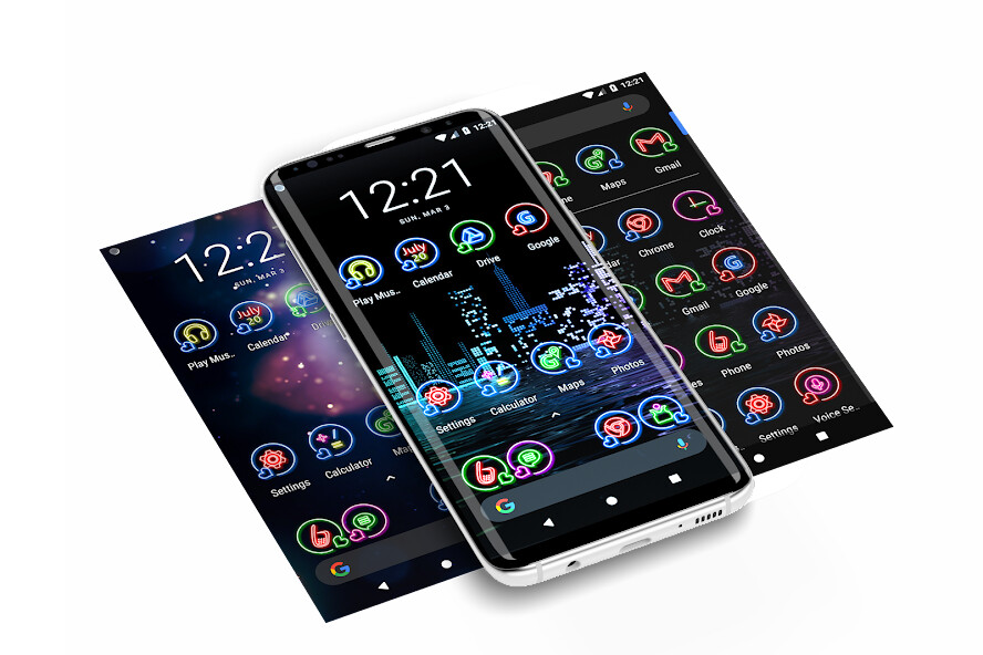 Run android online APK 3D Launcher Theme from MyAndroid or emulate 3D Launcher Theme using MyAndroid