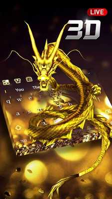 Emulate Android APK 3D Live Gold Dragon Keyboard Emulate Android APK 3D Live Gold Dragon Keyboard