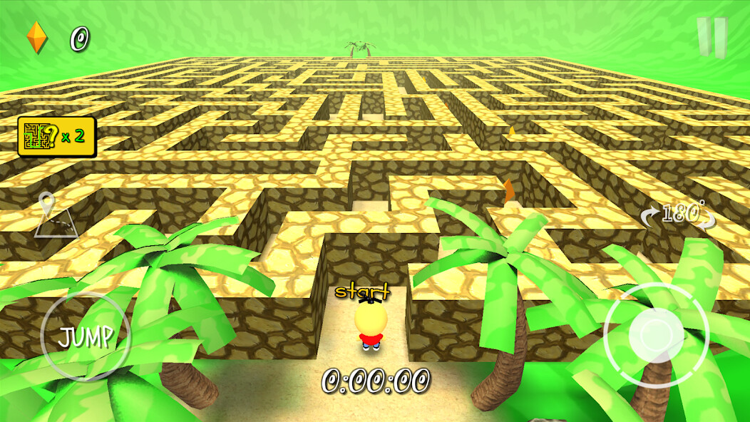 Emulate iPhone app 3D Maze 2: Diamonds & Ghosts using MyAndroid