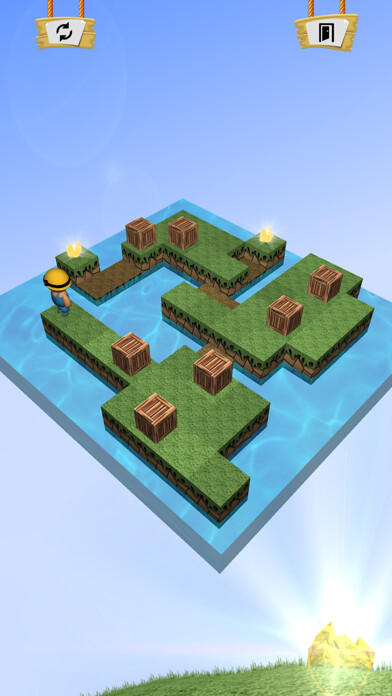 Emulate iPhone app 3D Miner using MyAndroid