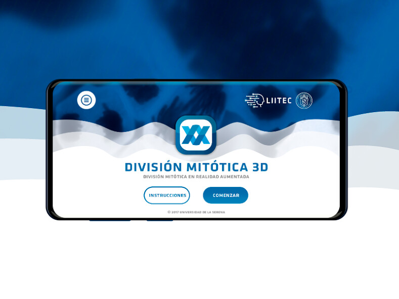 Emulate iPhone app 3D Mitotic Division using MyAndroid