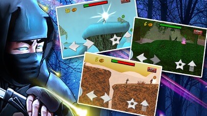 Emulate iPhone app 3D Ninja Warrior Run (a platform shooting game) using MyAndroid Emulate iPhone app 3D Ninja Warrior Run (a platform shooting game) using MyAndroid