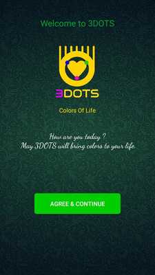 Emulate Android APK 3DOTS Messenger