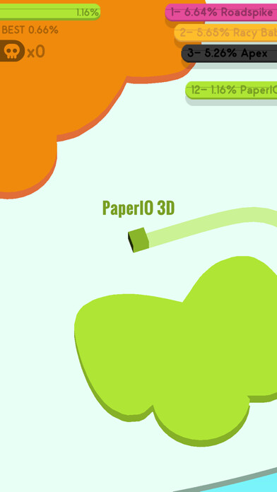 Emulate iPhone app 3D PaperIO - Pie battle ground using MyAndroid Emulate iPhone app 3D PaperIO - Pie battle ground using MyAndroid