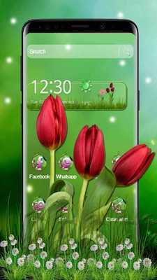 Emulate Android APK 3d Parallax Nature Flower