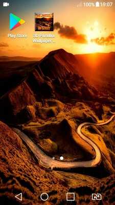 Emulate Android APK 3D Parallax Wallpaper Landscape