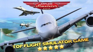 Emulate iPhone app 3D Plane Flying Parking Simulator Game - Real Airplane Driving Test Run Sim Racing Games using MyAndroid