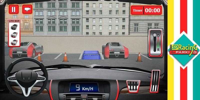 Emulate Android APK 3D Racing Car Parking Game