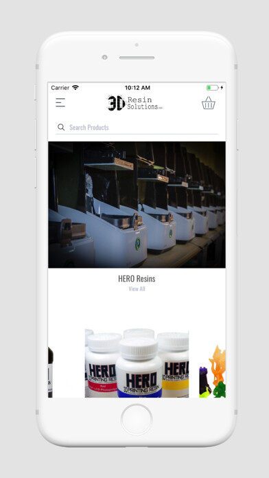 Emulate iPhone app 3D Resin Solutions using MyAndroid Emulate iPhone app 3D Resin Solutions using MyAndroid